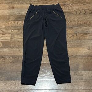 Black Athleta Pants with Zipper Pockets